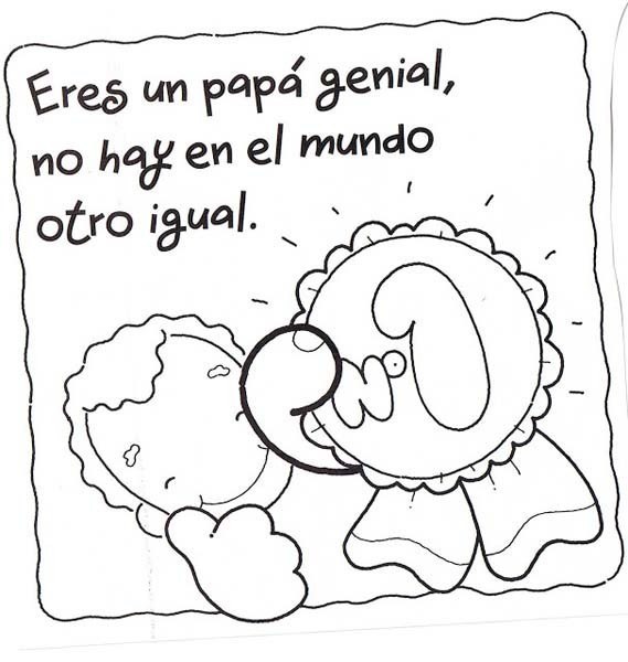 dibujo-para-colorear-niños-dia-del-padre