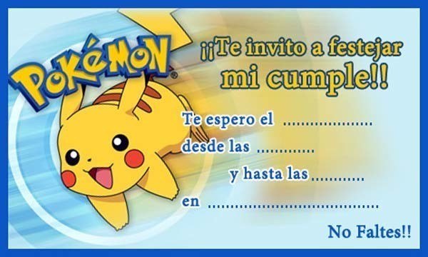 invitacion-pokemon-para-cumpleaños-infantil