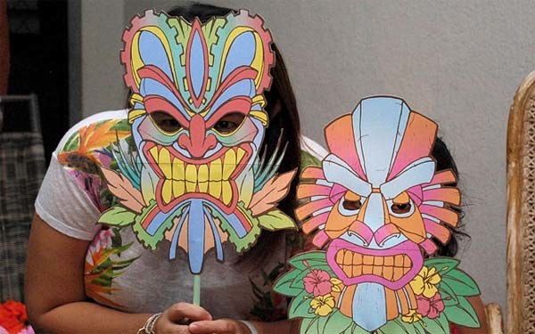 mascaras-para-una-fiesta-hawaiana