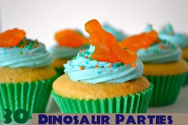 cupcakes-para-decorar-con-dinosaurios